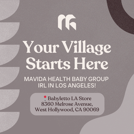 IRL Mavida Health Baby Group at Babyletto LA
