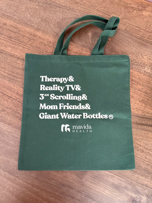 Therapy& Tote Bag